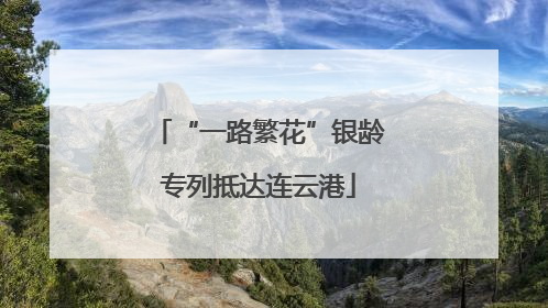 “一路繁花”银龄专列抵达连云港