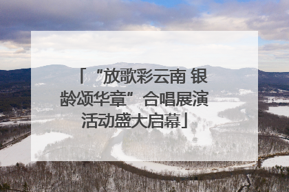 “放歌彩云南 银龄颂华章”合唱展演活动盛大启幕