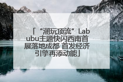 “潮玩顶流”Labubu主题快闪西南首展落地成都 首发经济引擎再添动能