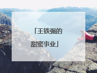 王铁强的甜蜜事业