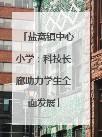 盐窝镇中心小学：科技长廊助力学生全面发展