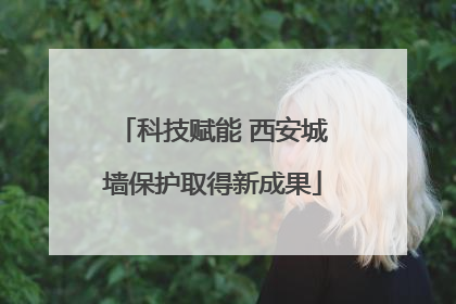 科技赋能 西安城墙保护取得新成果