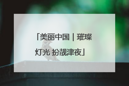 美丽中国｜璀璨灯光 扮靓津夜