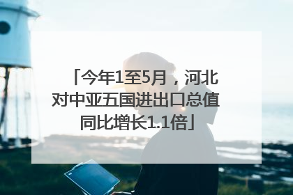 今年1至5月，河北对中亚五国进出口总值同比增长1.1倍