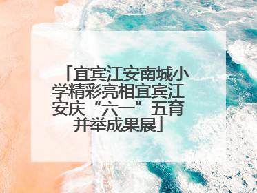 宜宾江安南城小学精彩亮相宜宾江安庆“六一”五育并举成果展