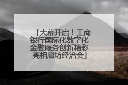 大幕开启！工商银行国际化数字化金融服务创新精彩亮相廊坊经洽会