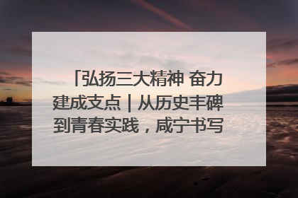 弘扬三大精神 奋力建成支点｜从历史丰碑到青春实践，咸宁书写精神传承新篇章