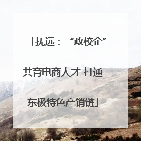 抚远：“政校企”共育电商人才 打通东极特色产销链