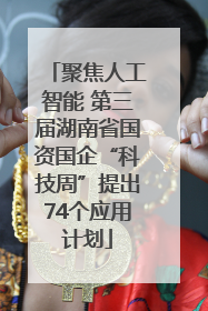 聚焦人工智能 第三届湖南省国资国企“科技周”提出74个应用计划
