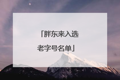胖东来入选老字号名单