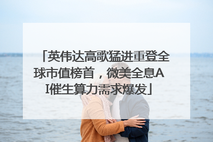 英伟达高歌猛进重登全球市值榜首，微美全息AI催生算力需求爆发