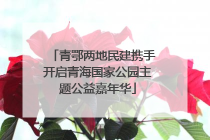 青鄂两地民建携手开启青海国家公园主题公益嘉年华