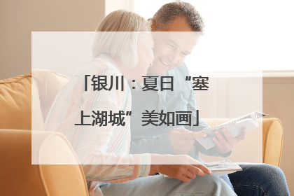 银川：夏日“塞上湖城”美如画