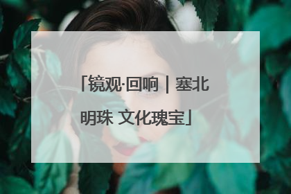 镜观·回响｜塞北明珠 文化瑰宝
