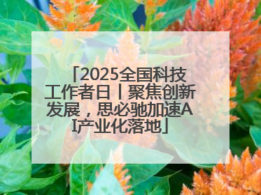 2025全国科技工作者日丨聚焦创新发展，思必驰加速AI产业化落地