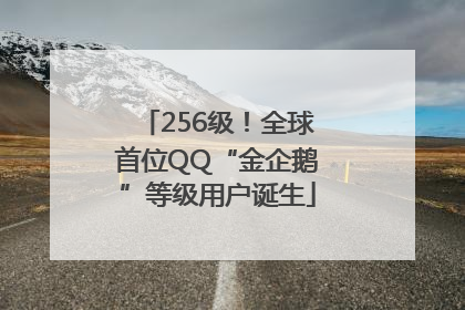 256级！全球首位QQ“金企鹅”等级用户诞生