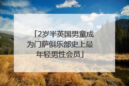 2岁半英国男童成为门萨俱乐部史上最年轻男性会员