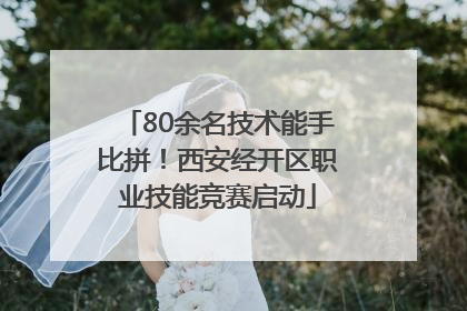 80余名技术能手比拼！西安经开区职业技能竞赛启动